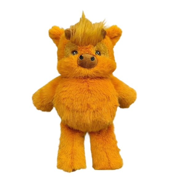 Running Highland Cow Plush – Cute, Huggable Running Panda Plush, Running Sheep & Piggy Plushies for Kids – Soft Action Animal Stuffed Toys, Nursery Decor Gift