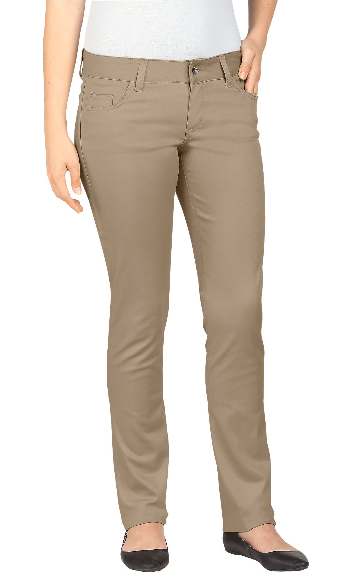 dickies junior's classic 5 pocket twill pants