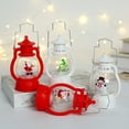 thumbnail image 3 of LED Lantern Easy to Hang Wear-resistant Battery Powered Snowman Santa Hanging Lamp for Bedroom, 3 of 7