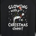 thumbnail image 3 of The Cat in the Hat - Glowing Christmas Cheer - Women's Raglan Graphic T-Shirt, 3 of 5