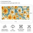 thumbnail image 2 of Daisy Breathable Chiffon Yarn Silk Head Scarf 180*73 - Lightweight Translucent Wrap, 2 of 6