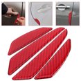 thumbnail image 3 of KAKOWELY car rearview mirror guard 4pcs Automotive Door Edge Guard Anti-Collision Strips Silicone Trim Sticker Universal For Rear View Mirror Exterior Door Handles Bumper Protection, 3 of 5