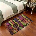 thumbnail image 4 of Zynviq Paw Prints Area Rugs 15.7" X 23.6" Throw Rug Pets Diatom Ooze Rectangular Multicolor Washable Small Rug for Living Room, 4 of 9