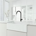 thumbnail image 5 of VIGO Bristol Single Handle Pull-Down Sprayer Kitchen Faucet in Stainless Steel and Matte Black, 5 of 14