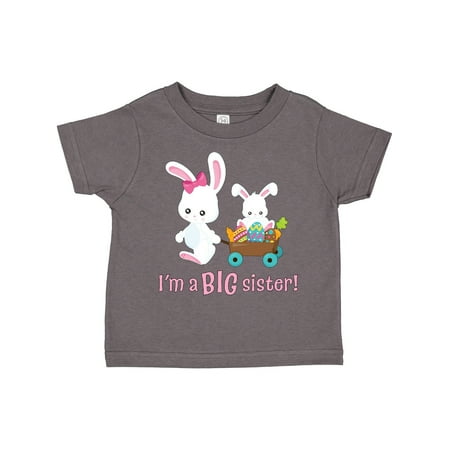 

Inktastic I m a Big Sister! Gift Toddler Toddler Girl T-Shirt