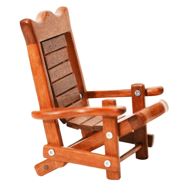 Silla plegable de madera ZJL Phone Stand para iPhone y Android