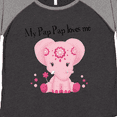 thumbnail image 4 of Inktastic Aditi My Pap Pap loves me Women's Plus Size T-Shirt, 4 of 5