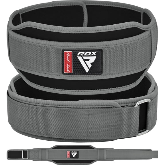 RDX Weight Lifting Belt for Men and Women, Durable EVA Foam Padding, Iron Buckle, Back Soft Support for Powerlifting, Bodybuilding and Weightlifting Gym Workout Fitness Exercise Equipment