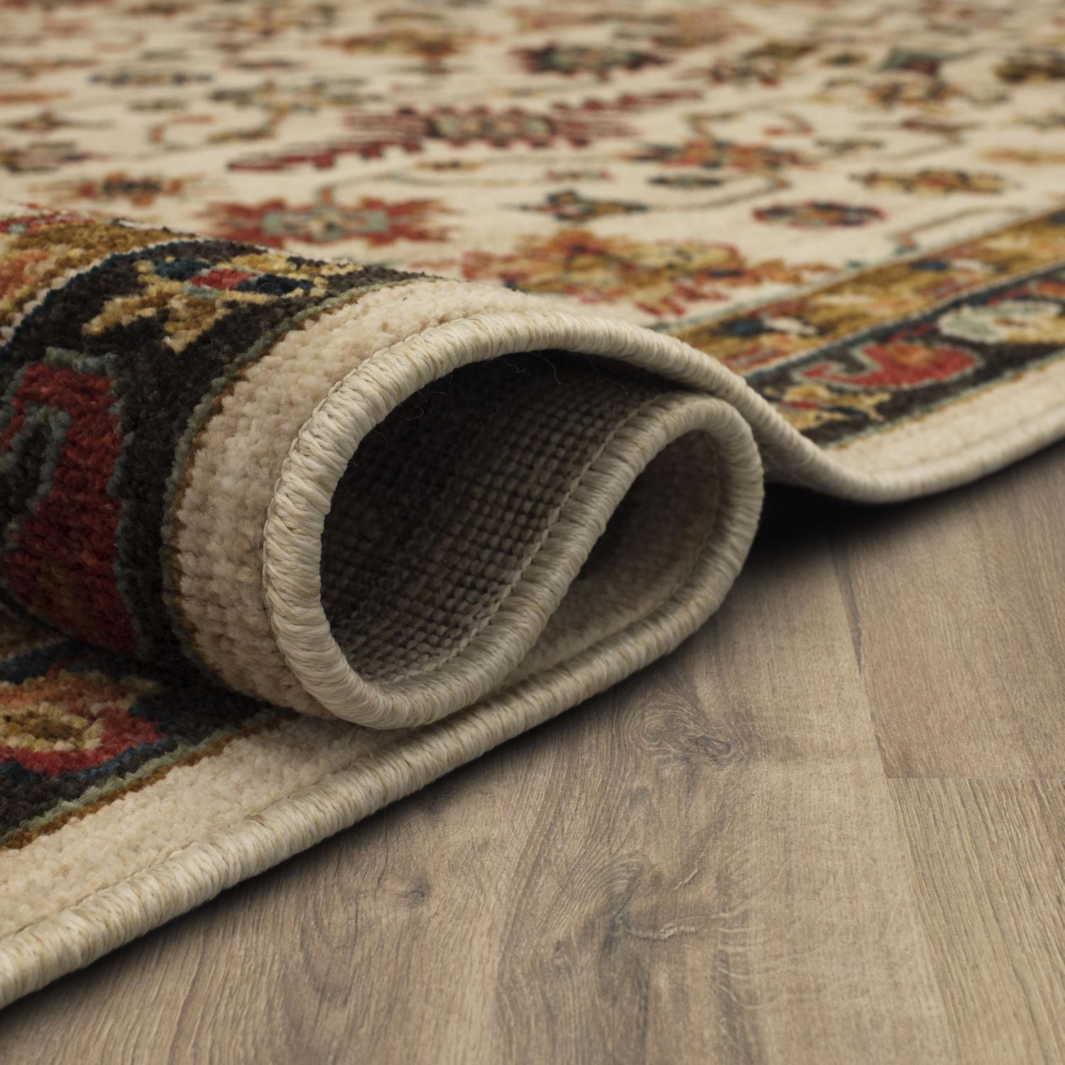 Mohawk Home Monaveen Cream Woven Polyester Area Rug