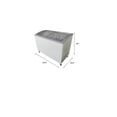 thumbnail image 3 of Premium Levella 10.9 cu. ft. Curved Glass Top Chest Freezer White (PFR950G) PFR1090G, 3 of 6