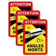 thumbnail image 1 of Dead Corners On Heavy Vehicles Bus Car Autocar - Waterproof Sticker - L.17 X H.25cm, 1 of 2