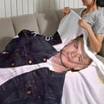 thumbnail image 3 of Josh Hutcherson anti-pilling, suave, ligera, esponjosa y acogedora de lujo para hogar y cocina – Perfecta para niños y adultos,100X130cm, 3 of 6