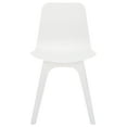 thumbnail image 5 of SAFAVIEH Couture Damiano Classic PP Solid Dining Side Chair, White (Set of 2), 5 of 14