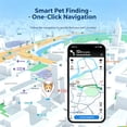 thumbnail image 5 of Smart Dog and Cat Collar Pet Tracker Dog Tracker with Collar Position Tracker No Monthly Fee Pet Luggage Loss Prevention Tracking Device - Cat Style, 5 of 7