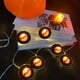 thumbnail image 1 of Decoraciones de Halloween, luces LED de cadena de Halloween, luces de murciélagos, calabazas, demonios, luces intermitentes, decoración navideña, luces de cadena con ambiente de festival fantasma, luc, 1 of 6