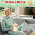 thumbnail image 3 of FortuneKey Trading Air Popper Machine 1200W - Healthy Oil-Free Popcorn In 2 Mins, 95% Pop Rate With 1.06gal Bowl For Home Theater (1, 9lbs), 3 of 8