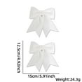 thumbnail image 2 of Adarl 2 Pcs Christmas Bow, Christmas Decoration, Bow Christmas Wreath , Christmas Tree Hanging Decoration, 2 of 7