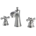 thumbnail image 1 of Kingston Brass KB7968AX Victorian Widespread Lavatory Faucet, Satin Nickel, 1 of 2