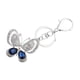 thumbnail image 3 of GOOHOCHY Mariposas de diamante forma llavero llave clave colgante bolsa colgante decorativo, 3 of 7