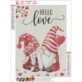 thumbnail image 5 of HsdsBebe Valentine's Diamond Art Painting Kits for Adults,Red hat couple DIY Diamond Art,Gem Art Craft Home Game for Kids, 5 of 6
