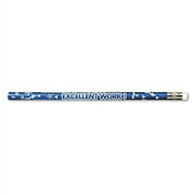 Moon Products Excellent Work No. 2 Pencil - #2 Lead - Black Wood Barrel - 12 / Dozen