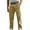 Yellow-00, variant on LONKITO Cargo Pants for Men, Lightweight Multi Pockets Outdoor Hiking Pants Elastic Waist Straight Leg Work Pants, Size XL