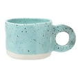 thumbnail image 1 of Ceramic Mug with Handle Coffee Milk Modern Print Porcelain Handmade Ceramic Hot Chocolate Cup Couple Handgrip Cups, 1 of 5