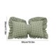 thumbnail image 3 of Cojín de lazo de cuadros de poliéster para sofá | Cojín desmontable lavable | 19,6x11,8 pulgadas | Soporte suave de cintura de pana | Acento decorativo para la oficina en casa | Rosa Negro Verde, 3 of 6