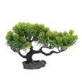 thumbnail image 3 of Faux Pine Tree Decor for Sushi Platter Plastic Green Restaurant Accessory 7 inches, 3 of 4