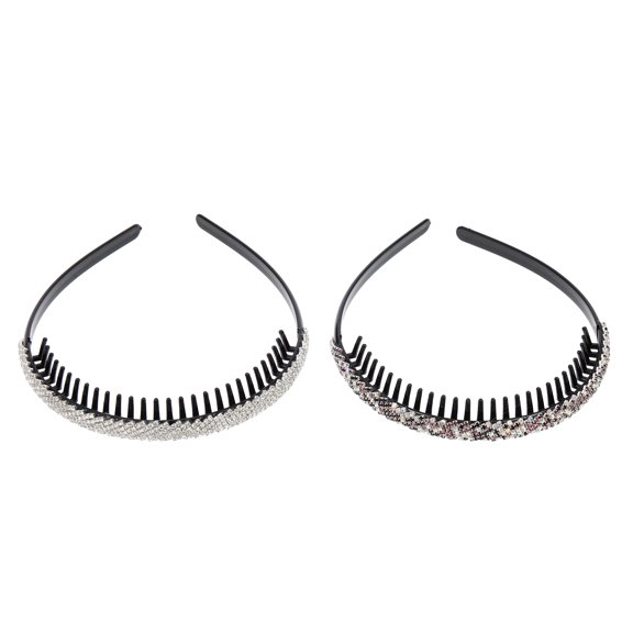 BESTYASH 2pcs Hair Headbands for Women Photo Shoot Accessory in White