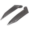 thumbnail image 2 of Black Carbon Tank Side Fairing Panel Gas Tank Cover for Yamaha YZF R1 2002-2003, 2 of 5