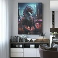thumbnail image 4 of KLL Urban Mechanical Dragon Print Farmhouse Canvas Wall Art,Wall Decorations For Living Room Office Canvas Wall Decor for Home Decorations, 12'×16’’, 4 of 8