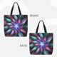 thumbnail image 2 of Balery Colored Abstract Bolsa de Mano para Mujeres con Cremallera, Bolsa de Gimnasio con Compartimentos, Bolsa para Laptop, Bolsa para Trabajo, 2 of 7