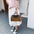 thumbnail image 2 of Women Straw Bags Female Bamboo Bag Travel Knitted Totes Bags, 2 of 5