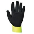 thumbnail image 2 of Portwest A340 Latex Foam Work Gloves Hi-Vis Grip Gloves Yellow, Large, 2 of 3