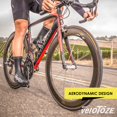 thumbnail image 1 of veloToze Tall Shoe Cover 2.0 - Covers Road Cycling Shoes - Water-Proof Windproof Overshoes for Bike Rides in Spring Fall Winter Rainy Cold Weather - Bright Colors Make Road Biking Trips Safer, 1 of 4
