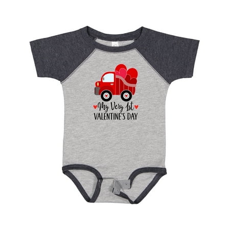 

Inktastic 1st Valentines Day Outfit Boy Gift Baby Boy Bodysuit
