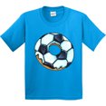 thumbnail image 3 of Inktastic Soccer Donut Youth T-Shirt, 3 of 5