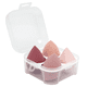 thumbnail image 1 of Esponja de maquillaje, con borla para la punta de los dedos, juego de 4 piezas para mezclar maquillaje en seco y húmedo, esponja profesional para mezclar base de belleza con caja de soporte, 1 of 5