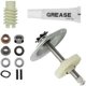 thumbnail image 2 of Dieser Ersatz für Liftmaster 41c4220a Gear and Ritzel Kit funktioniert mit Chamberlain Sears Craftsman Kettenantriebsmodellen Kuyhfg Bienvenido a Kuyhfg, 2 of 2