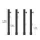 thumbnail image 2 of Extensiones de acero ajustables Bearachild para mesas plegables 4 Uds 20cm, 2 of 6
