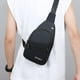 thumbnail image 1 of Bolsa de almacenamiento cruzada, bolsa de pecho de gran capacidad, impermeable y ligera, ideal para deportes al aire libre, viajes, diseño multicompartimento, para mujeres y hombres, viajes, 1 of 7