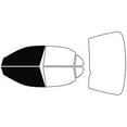 thumbnail image 2 of Rvinyl Window Tint Kit Compatible with Acura Tl 1999-2003 - Front Precut Kit - 5%, 2 of 8