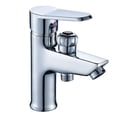 thumbnail image 1 of Stylish Bathroom Faucet with Hot & Cold Dual Control, Lead-Free Inner Waterways Ensure Water Safety, Honeycomb Aerator for Controlled Water Flow, 1 of 6