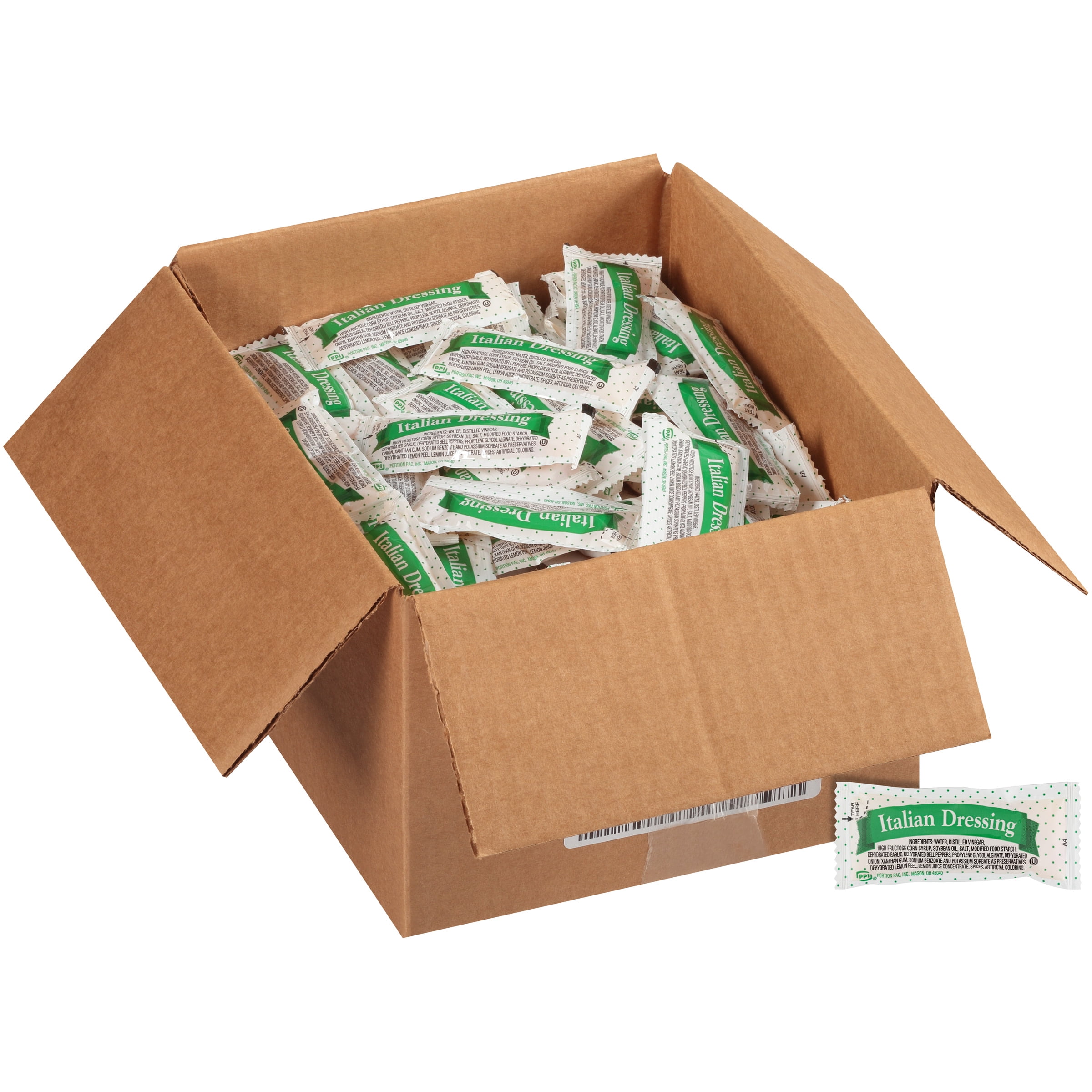 PPI Single Serve Italian Dressing, 12 gr. Packets (Pack of 200