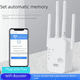 thumbnail image 3 of Repetidor WiFi ampliado con amplificación de señal inalámbrica de banda dual de 1200 m, 3 of 5