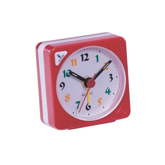 Despertador Pequeño Sunnimix Gradiente de Sonido Reloj de Cabecera Snooze Nightlight Rojo