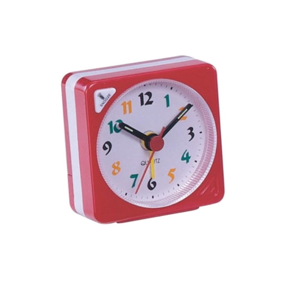 Despertador Pequeño Sunnimix Gradiente de Sonido Reloj de Cabecera Snooze Nightlight Rojo