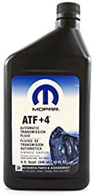 Mopar 68218057AB ATF+4 Automatic Transmission Fluid, 1 Quart (6 Pack)