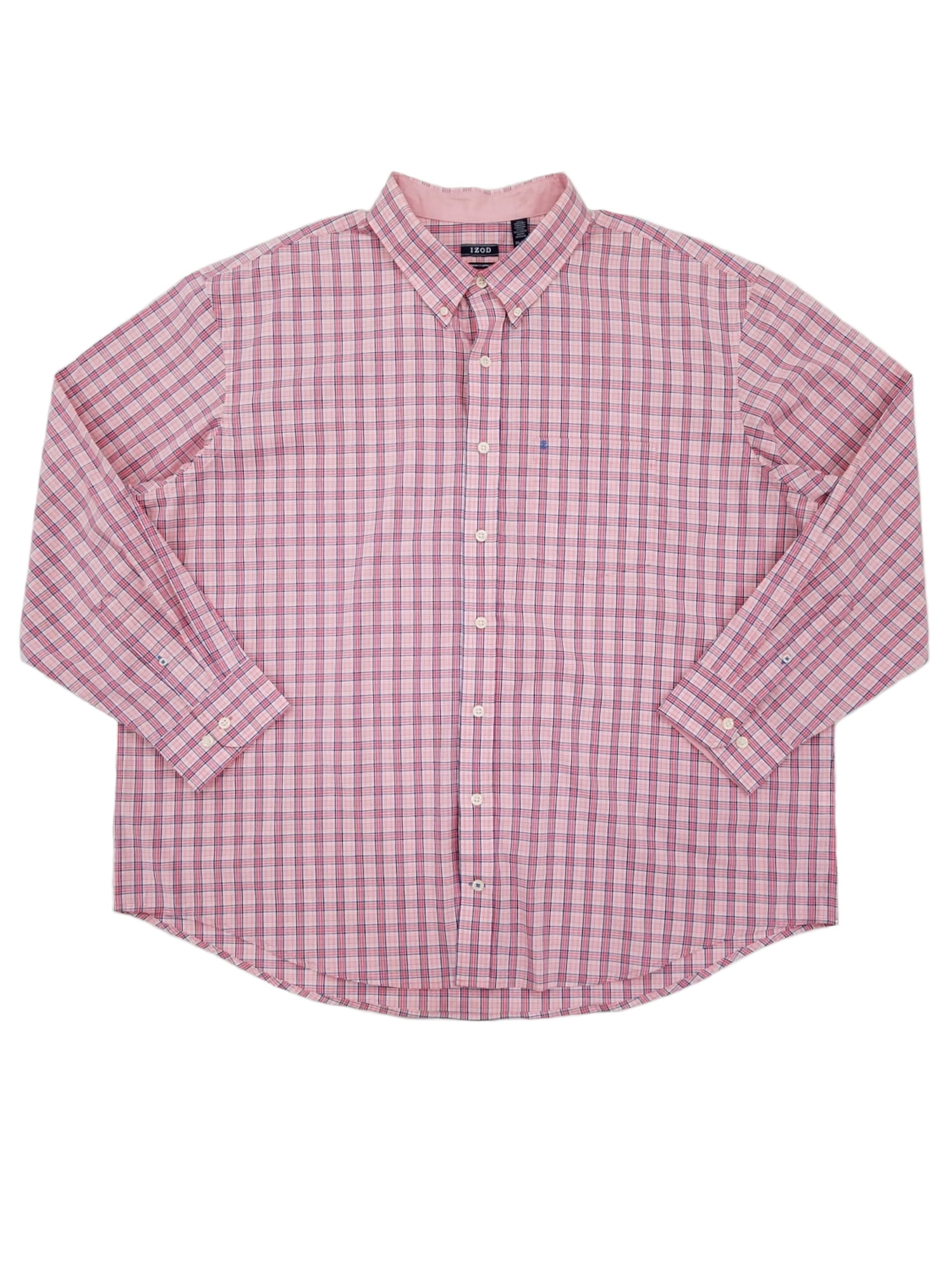 Mens Pink \u0026 Blue Plaid Premium 